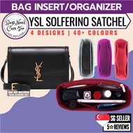 YSL Solferino Satchel Bag organiser Inner Bag Insert organizer