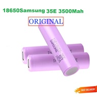 Original Samsung 18650 35E 3500MAH 10A safe and Large-capacity Power Lithium Battery Samsung
