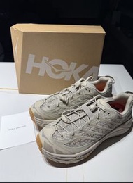 HOKA ONE ONE Mafate Three 2 GRID JP休閒跑步鞋 男女同款 米色