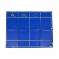 Kieds Base Ten Mat Double Sided Place & Decimal Value Learning Mat Made of Double-Sided Vinyl, Durab