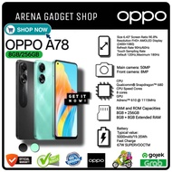 Oppo A78 4G Ram 8/256gb New Garansi Resmi Indonesia ( 8+8gb Expansion Ram ) A 78