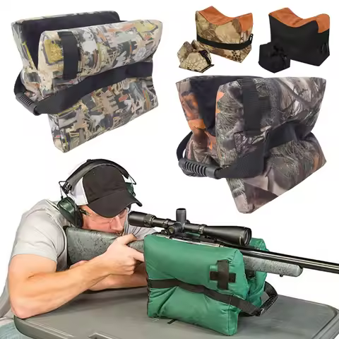 Outdoor Shooting Stand Bag Hunting Rifle Support Sandbag Gun Rest Target Sports Rifle Bench Unfilled