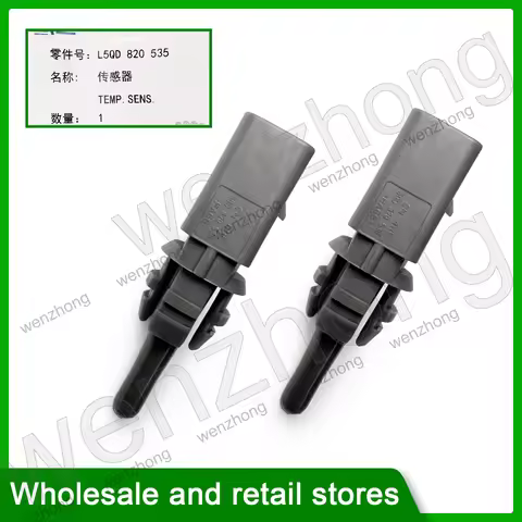 2pcs 5QD820535 External temperature sensor For A6L Q3 Q2L A3 Q5 A4 Tiguan Touran Octavia 5QD 820 535