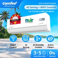 [SEDA]Comfee ECO+ AI Inverter Air Conditioner (1HP/1.5HP/2HP/2.5HP) R32 4 Star Smart Control AI Savi