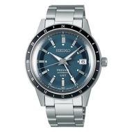 SEIKO Presage Style 60’s SSK009J1 Automatic GMT Blue and Gray Dial Watch JAPAN