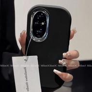 เคส Honor 200 90 เคส Honor 200 Pro เคส Honor X9b X9a X9C 5G เคสโทรศัพท์กันกระแทกซิลิโคนนิ่มสีทึบพร้อ