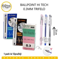 (1Pcs) Pen HI TECH 0.3MM TRIFELO/BALLPOINT/Pen 0.3MM/pen
