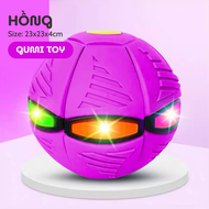 Đồ Chơi BÓNG MA THUẬT BIẾN DẠNG Tự Nảy Sáng Đèn Banh Ném Đĩa Bay UFO Bật Lò Xo