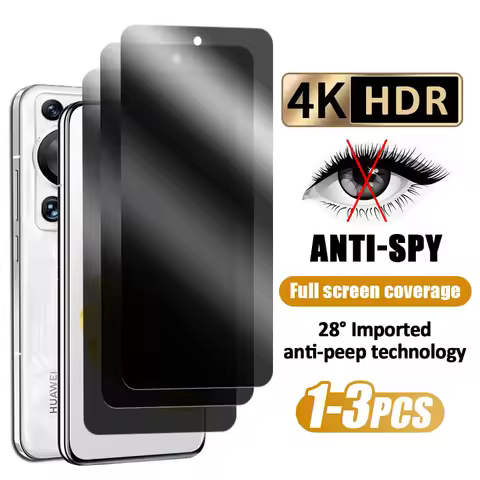 Privacy Screen Protectors For Huawei P40 Lite P30 P20 Pro Mate 30 20 Lite Honor X8 50 10i 9X 8X Y5 Y