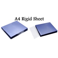 A4 Rigid Sheet 0.2mm | Transparent Book Binding Binder Cover PVC Plastic Cover Comb Cover Clear Plas