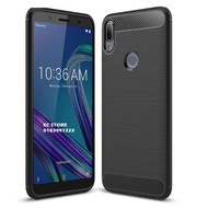 Asus Zenfone 5Z ZS620KL Viseaon Soft Carbon Silicon TPU Case Cover