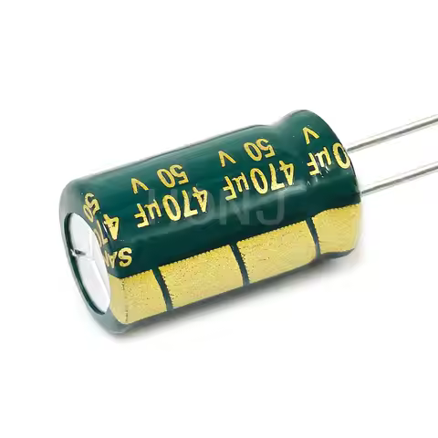10PCS 50V470uf 10x16mm Aluminum Electrolytic Capacitor 470uf50v 50v 470uf 50V 470mf 50vdc 470MFD 50v