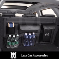 Mazda CX3 CX5 CX8 CX9 CX30 Rear Booth Trunk Organizer Protection Rear Trunk Bag Cover Car Accessories