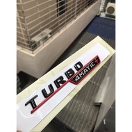 Black Turbo 4matic, Turbo 4matic Logo