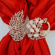 Hijab Ring, shawl decoration, hijab accessories, brooch Ring