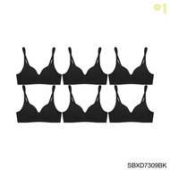 ( แพ็ค 6 ชิ้น ) Sabina เสื้อชั้นใน รุ่น Perfect Bra รหัส SBXD7309 สีดำ