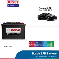 Bosch ST Hightec EFB LN3 / DIN70 Battery for Peugeot RCZ (12-month warranty)