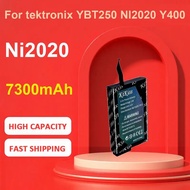 KiKiss Battery For tektronix YBT250 NI2020 Y400,Ni2020,7300mAh