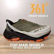 361 DEGREES SUMMIT FROST EDGE V2 / ARMY GREEN LT.GREEN / TRAIL RUNNING & HIKING SHOE