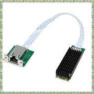 (K T) M.2 B+M AQC107 Network Card RJ45 Ethernet Network Adapter AQC107 Industrial Control Grade Serv