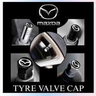 Mazda Tyre Valve Cap Mazda Tire Valve Cover (4 pcs) .