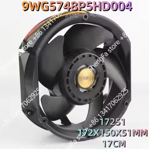 Cooling fan Sanyo 5V 12V 24V AC EC 17251 17CM 172X150X51MM waterproof inverter Axial flow Four-wire 