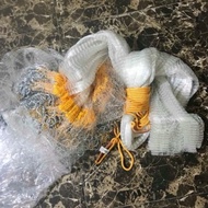 Chài cước chân xích bắt cá dài 4m bung 8m nặng 5kg