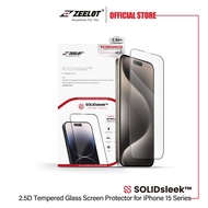 ZEELOT 9H SOLIDsleek 2.5D+ Tempered Glass Screen Protector Protective Cuts and Scratches, Case Frien