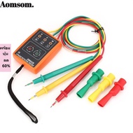 AOMSOM Phase Rotation Tester, 20Hz-400Hz Buzzer Phase Sequence Meter, Professional SM852B LED Indica