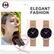 Hannah Martin Women's Watch Fashion Waterproof Stainless Steel Strap Women's Watch 36MM