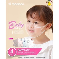 Medison Baby Medical Disposable 3D+ 4Ply Mask寶寶醫用4層/3D口罩