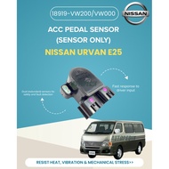 ACC PEDAL SENSOR (SENSOR ONLY)  NISSAN URVAN E25  ACC PEDAL SENSOR  (SENSOR ONLY) 18919-VW200VW000