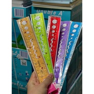 5 pieces of 20cm plastic ruler, 20cm plastic ruler, 20cm straight ruler
