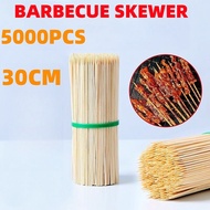 Fruit BBQ Skewers - 5000pcs30cm Disposable Marshmallow, BBQ stick, bamboo stick for food, meat stick