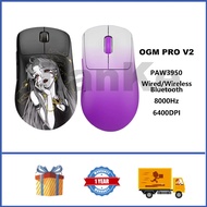WAIZOWL OGM PRO V2 Wireless Mouse PAW3950 Lightweight Three Mode Game Mouse