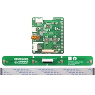 ReSpeaker Raspberry Pi Pi Pi0/3b/B+/ pi4 Linear 4 Microphone Array Expansion Board Kit
