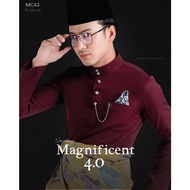 (Ready Stock) Baju Melayu Magnificent 4.0 Elrah Exclusive Slim Fit