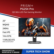 PRISM+ PG25X PRO | 25" WQHD QD Mini-LED 240Hz Fast IPS Gaming Monitor