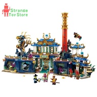 Monkey King Legend East China Sea Dragon Palace Assembly Model Building block toys