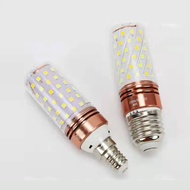 3-color CORN LED BULBS with socket E27 - E14 (220V - 12w - 3 colors: yellow, white, neutral)