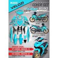 COVERSET MX KING Y15ZR V1-V2 SKY BLUE VELOZI