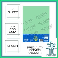 ♡ ≈ ▦ Elit Vellum Board Veco Specialty Board Paper Boards Papers 220GSM Vellum Board A4 [Future Ind