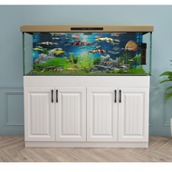 Pet Bank Aquarium Stand Cabinet Terrarium Reptile Fish Tank Solid Wood Furniture Living Room Ikan De