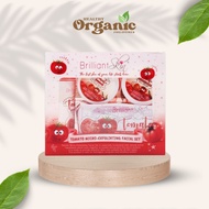 Brilliant Skin Essentials Tomato Micro Exfoliating Facial Set Soap Toner Cream Sunscreen Senyora