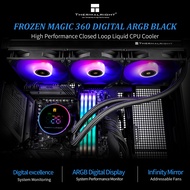 Thermalright FROZEN MAGIC 360 ARGB BLACK&WHITE AIO CPU Liquid Cooler FM360 ARGB BALCK&WHITE Intellig