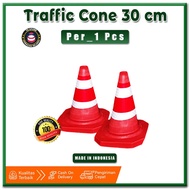 Traffic CONE ORANGE MINI TRAFFIC CONE 30cm Road Barrier SAFETY RUBBER