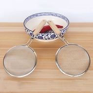 Colander Colander Stainless Steel Filter Mesh Noodle Colander Kitchen Filter Mesh Thickness Dual-Use