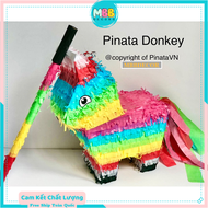 Pinata đập kẹo Donkey 2D - Trò chơi tiệc cực vui dành cho trẻ em - MBBDECOR