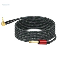 【3C】 1 4inch Instrument Guitar Cable 3 5mm Guitar Bass Cord 6 35mm Male Stereo Sound