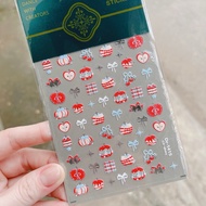 Hottrend Red Apple sticker Apple Red Red Apple decorative nail sticker